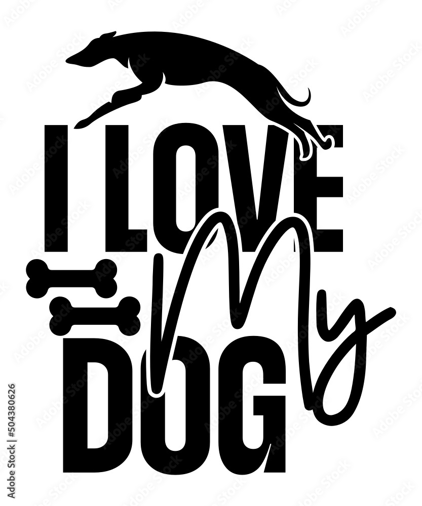 Dog SVG Bundle, Dog Lover SVG file for Cricut, Dog Quote svg cut file, Dog Love svg design, Paw