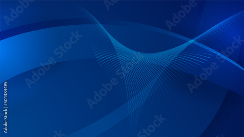 Modern abstract blue background with light multiply and shiny effect vector illustration. Suit for business  corporate  banner  backdrop and much more