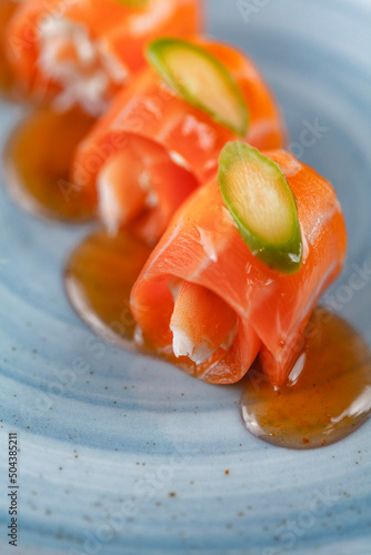 sashimi salmão