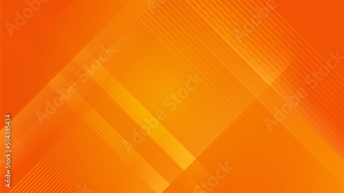 orange abstract geometric background with polygons