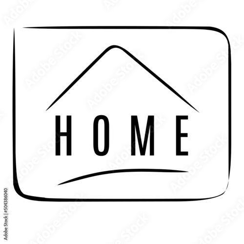 home icon button