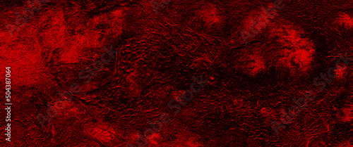 Abstract red paint background, color gradient texture. liquid mix fluid blend surface, acrylic marble effect layer, scary red wall scratches, blood dark wall texture background.