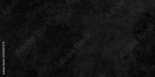 Stone black texture background. Dark cement  concrete grunge. Tile gray  Marble pattern  panorama dark grey black slate background or texture. panorama black slate background.