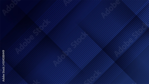 Dark blue colorful abstract modern technology background design. Vector abstract graphic presentation design banner pattern background web template.