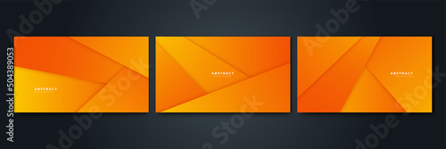 abstract minimal background with orange color