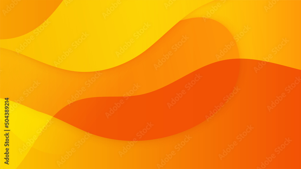 Abstract shapes on white and orange background Abstract shapes on white and orange background