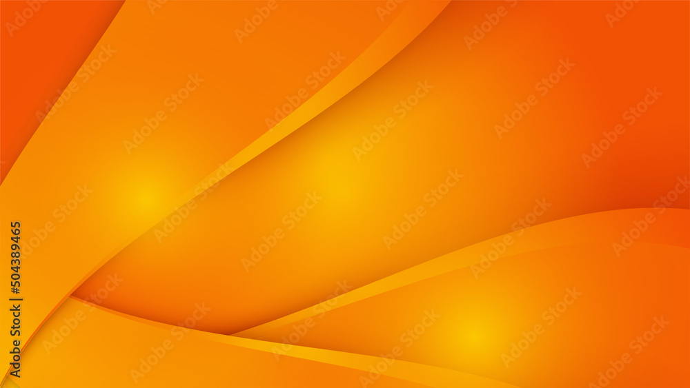 Abstract 3D layer orange background Abstract 3D layer orange background