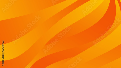 Modern red orange banner background