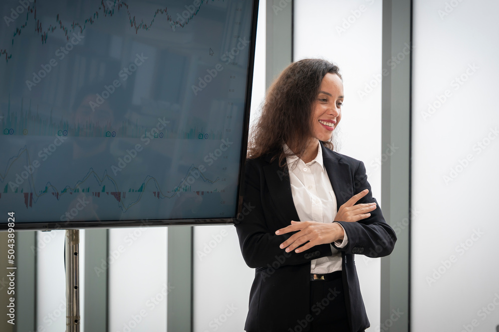 business women financial meeting company stocks rejoicing concept is finance financial business partnership marketing investment Break The Science Bias