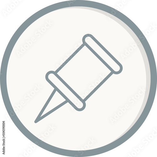 Push Pin  Icon