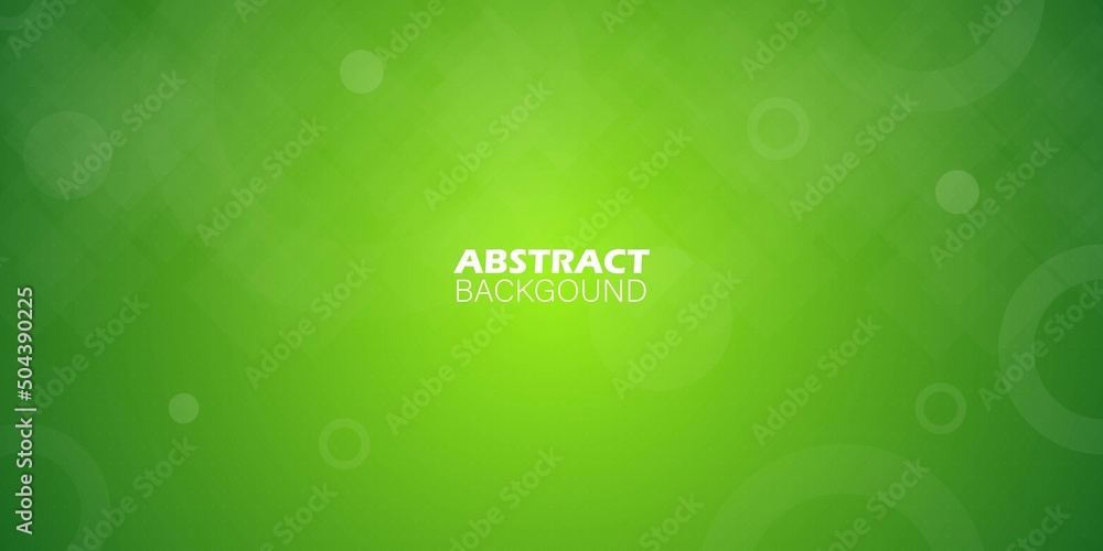 Modern simple bright abstract background with green gradient color design. Eps10 vector