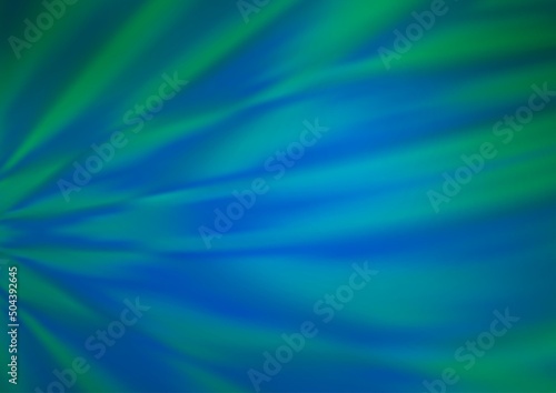 Light Blue, Green vector bokeh pattern.