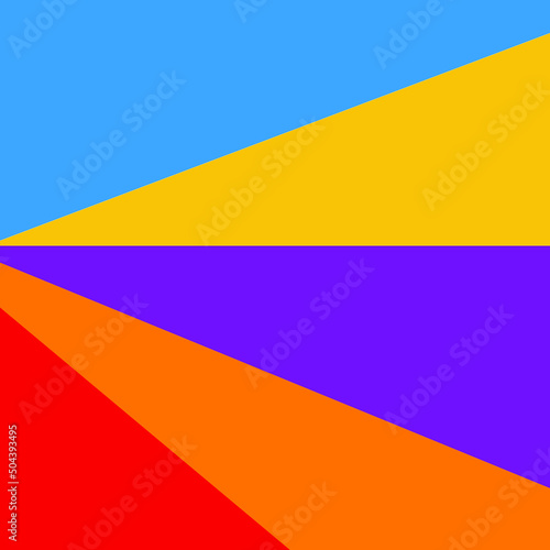 colorful post template background