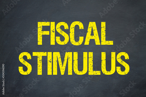 Billede på lærred Fiscal stimulus