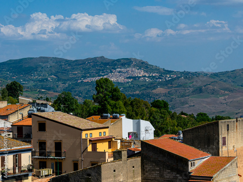 The view of a small sicilian town © pablo