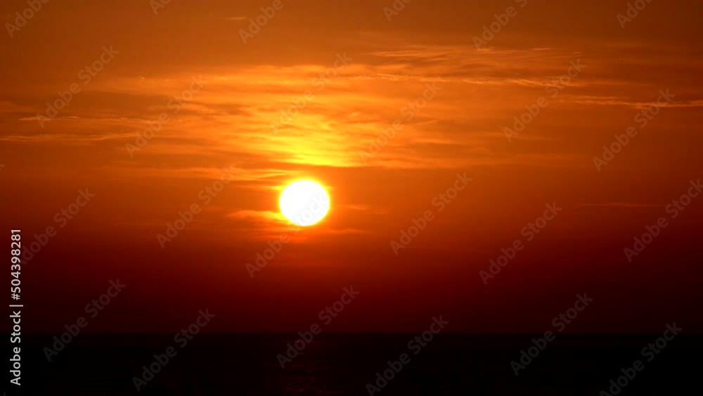 Sunset Clouds, Sea Beach Timelapse, Sunrise on Seashore, Ocean Sundown in Time Lapse, Summer View Landscape Sunset Clouds, Sea Beach Timelapse, Sunrise on Seashore, Ocean Sundown in Time Lapse, Summer View Landscape