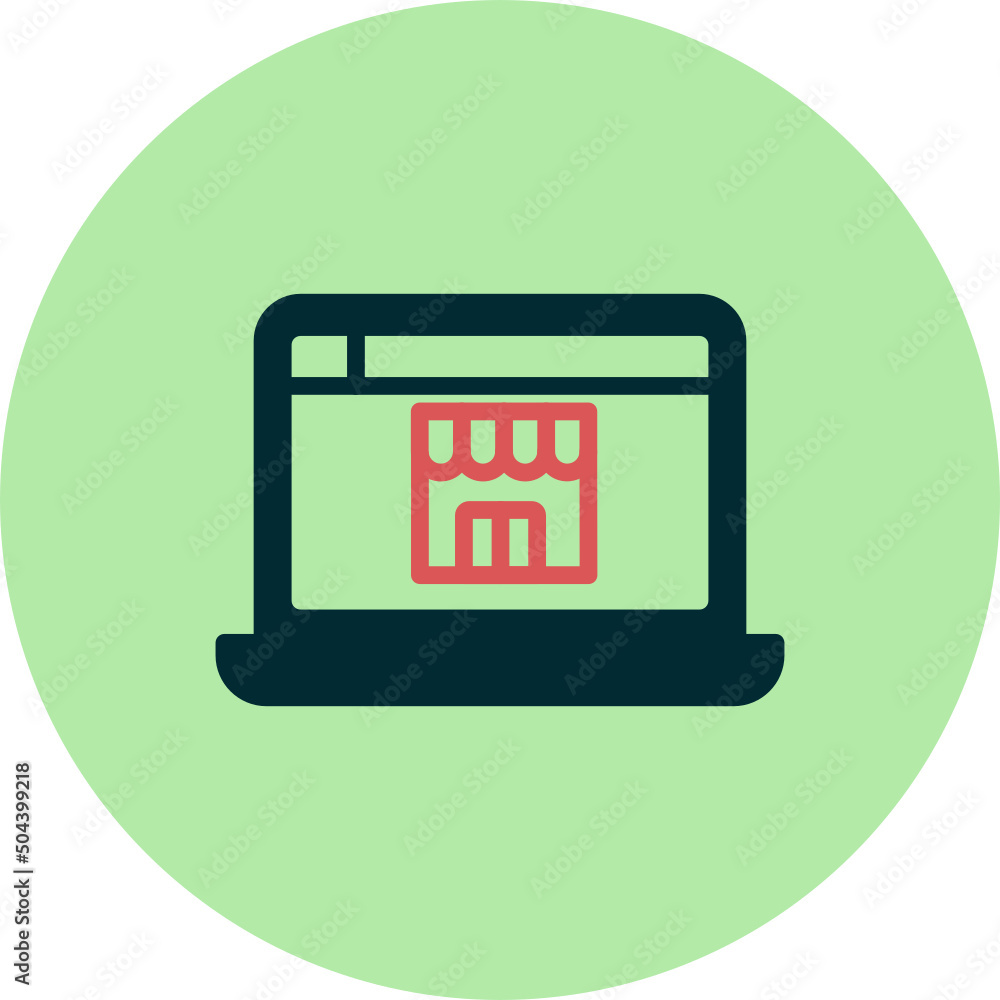 Online Store Icon Online Store Icon