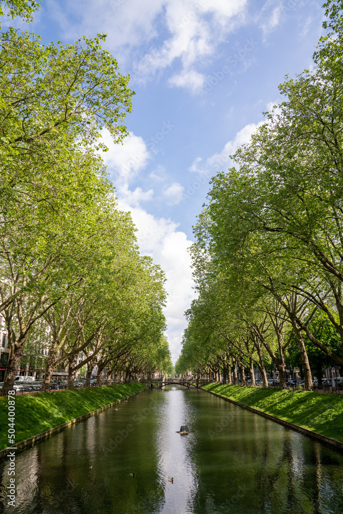 Königsallee in Düsseldorf, Deutschland