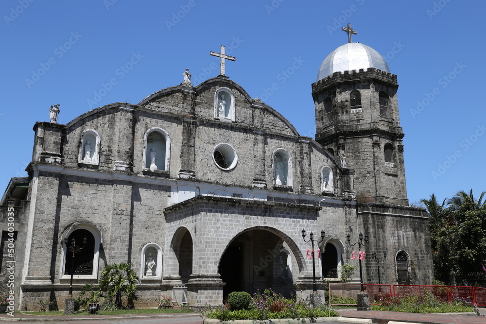 San Bartolome Kirche in Magalang, Provinz Pampanga, Philippinen