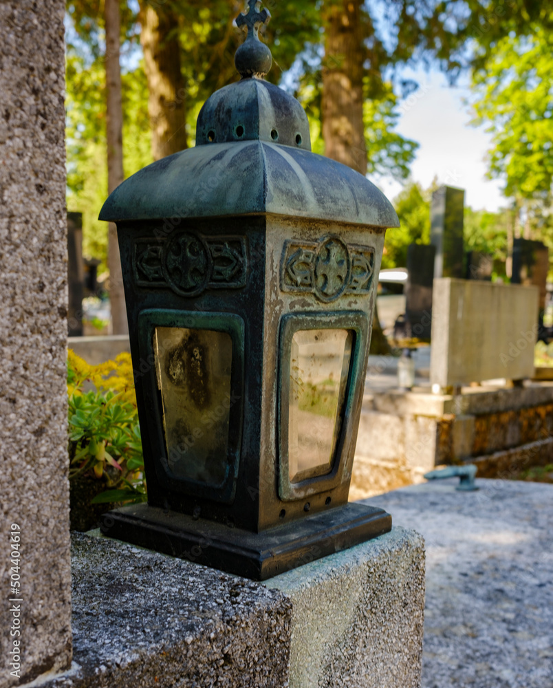 Catholic part of the main Zagreb cemetery, Croatia