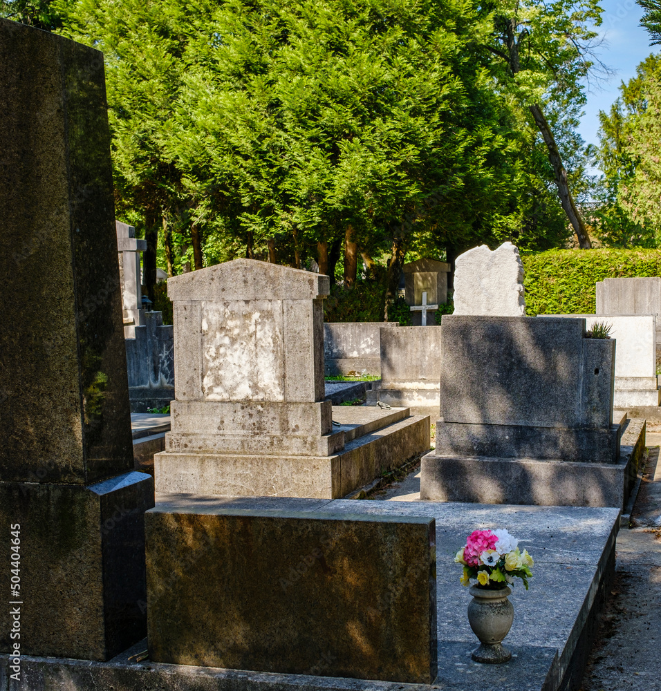 Catholic part of the main Zagreb cemetery, Croatia