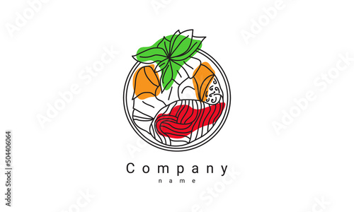 soup food logo, suitable for food brands from restaurants, food industries and others