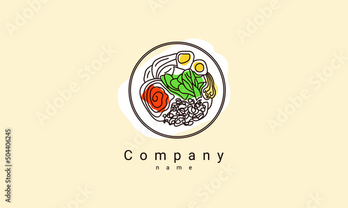 soup food logo, suitable for food brands from restaurants, food industries and others