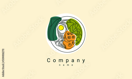 soup food logo, suitable for food brands from restaurants, food industries and others