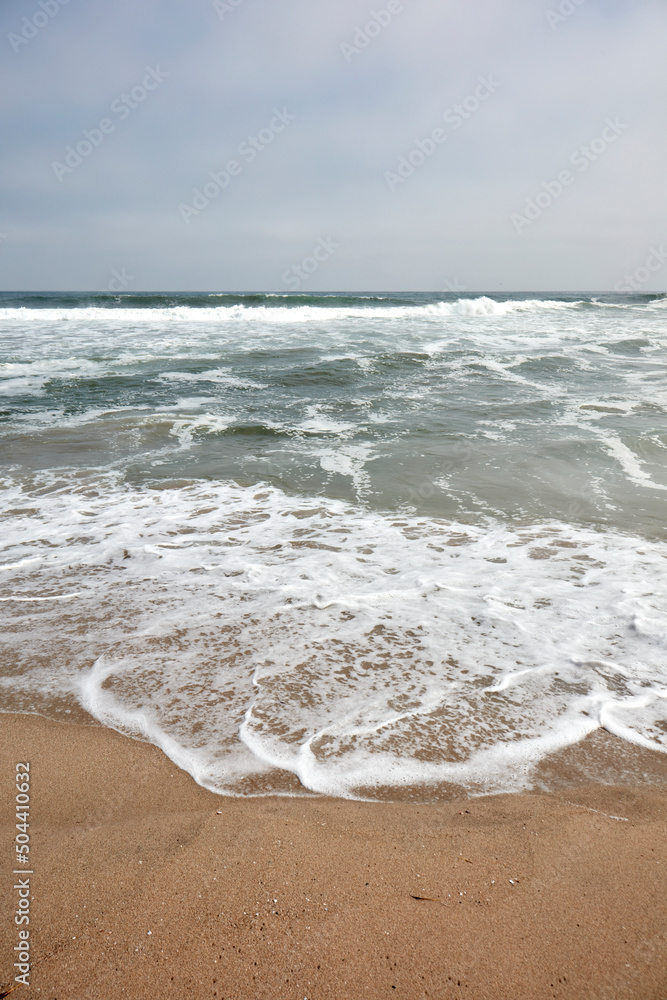 Beach south of Lima, capital of Peru. Surfers beach.