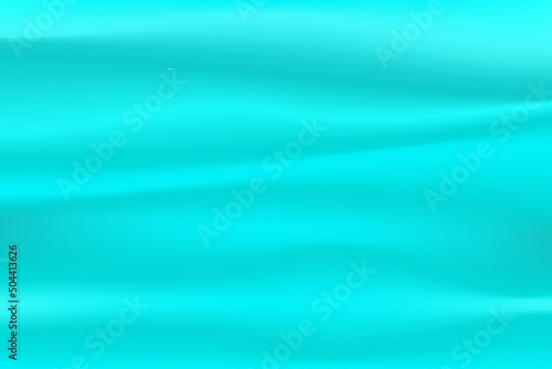 The bright blue fabric surface looks wrinkles. Beautiful wrinkles Bring it as a background in various events. And wallpaper