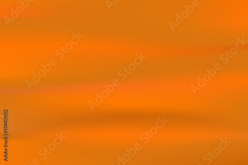 The orange fabric surface looks wrinkled. Beautiful wrinkles Bring it as a background in various events. And wallpaper