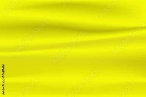 The yellow fabric surface looks wrinkled. Beautiful wrinkles Bring it as a background in various events.