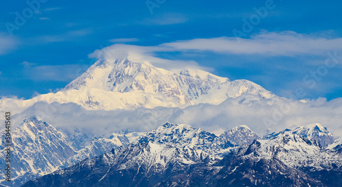 snow covered mountains © Kenneth