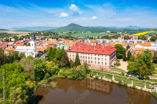 baroque castle Libochovice (national cultural landmark), Czech republic