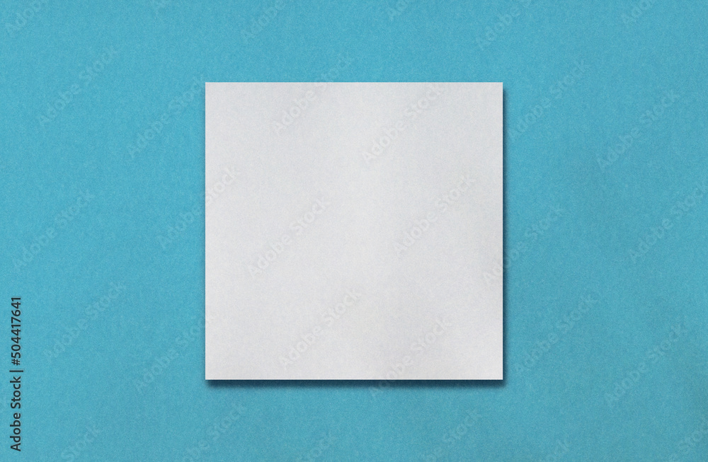 Blank white square or frame for your content on turquoise paper texture. Vivid colour background for your objects. Plain graphics element for further fashion work. Blank white square or frame for your content on turquoise paper texture. Vivid colour background for your objects. Plain graphics element for further fashion work.