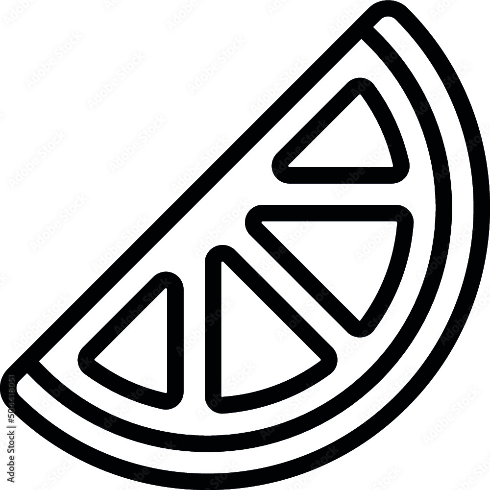 Lemon Wedge Icon Lemon Wedge Icon