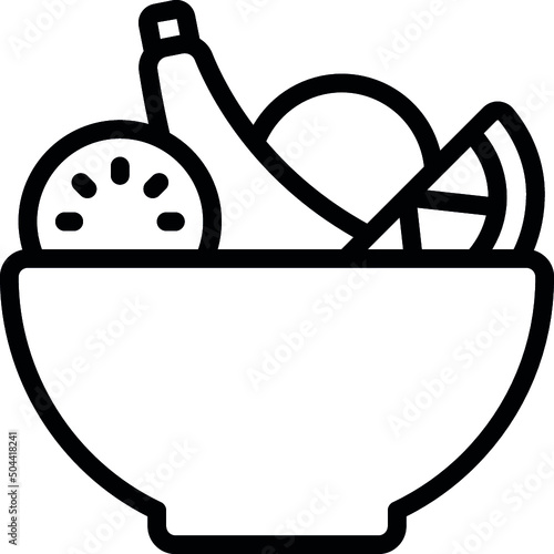 Fruit Bowl Icon