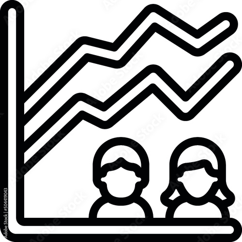 Candidates Success Chart Icon