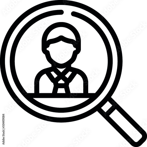 Candidate Research Icon