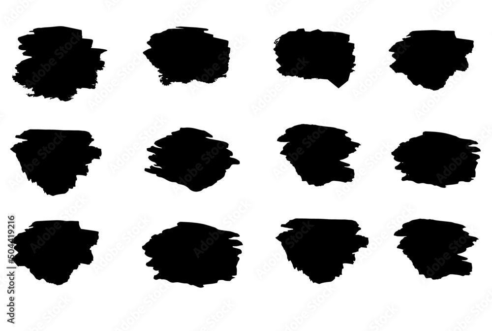 Grunge Banners Set. Design banner grunge Grunge Banners Set. Design banner grunge