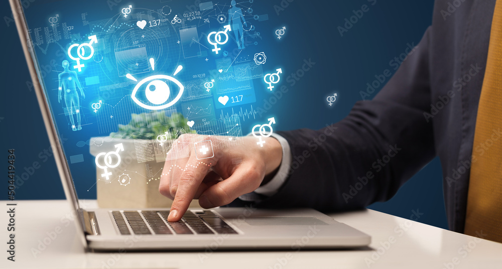 hand browsing on the internet for medical issues hand browsing on the internet for medical issues