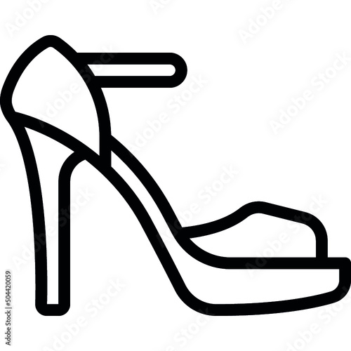 Bride Wedding Shoe Icon