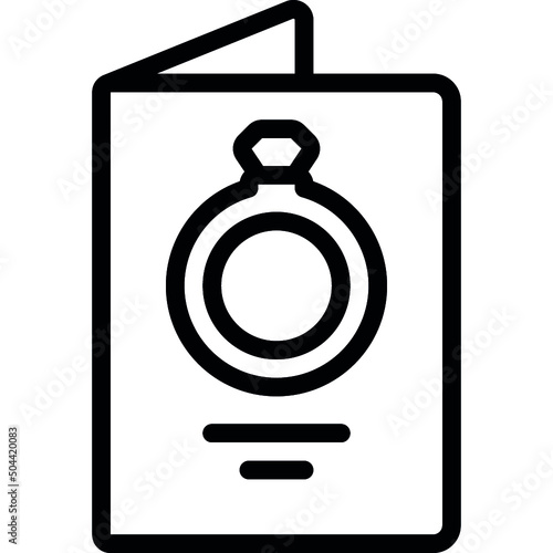 Wedding Card Icon