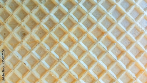 background of wafer cells with small holes