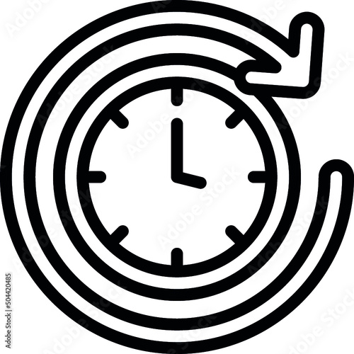 Turn Clocks Forward Icon