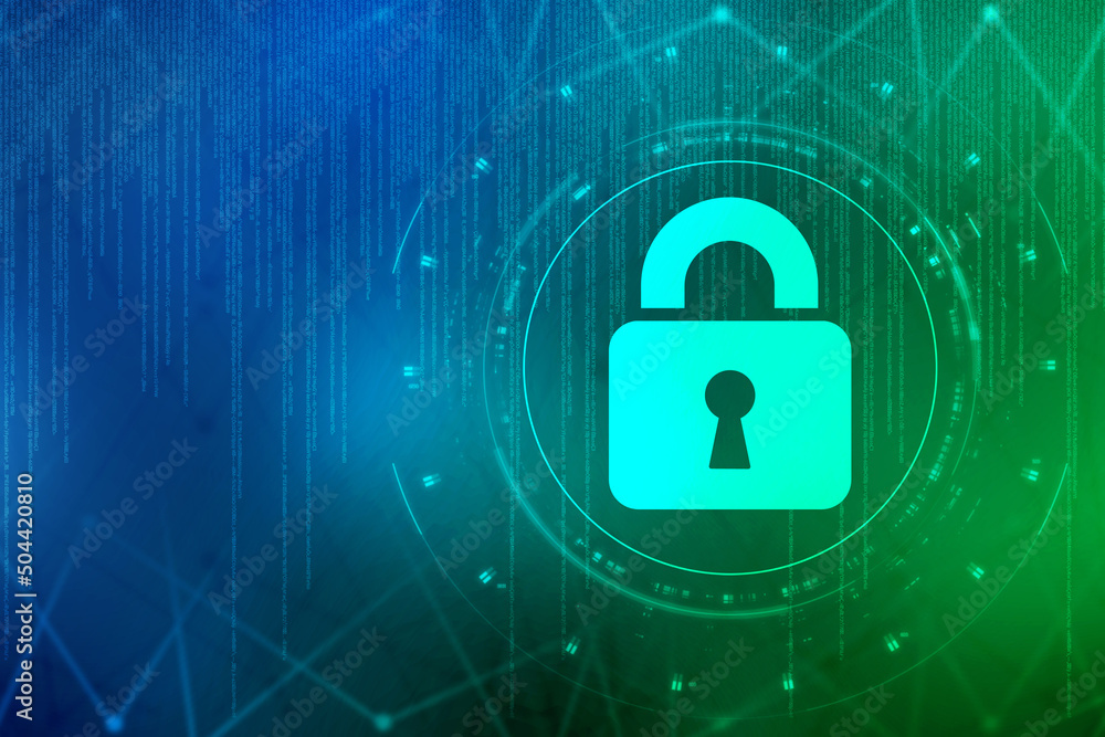 2d illustration Safety concept: Closed Padlock on digital background
2d illustration Safety concept: Closed Padlock on digital background