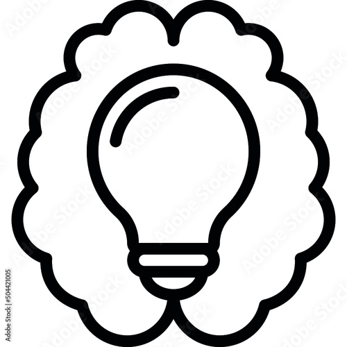 Idea Brain Icon