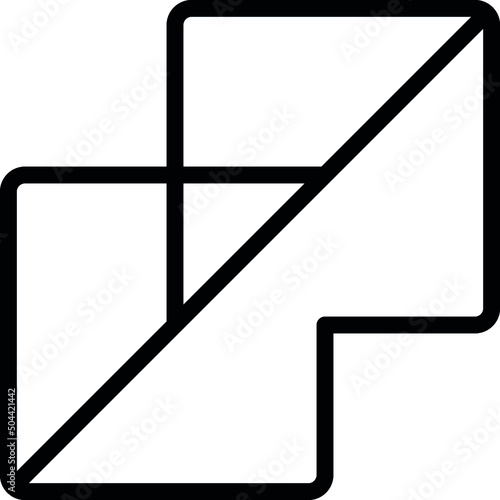Flatten Shape Tool Icon