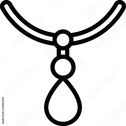 Droplet Necklace Icon