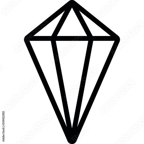 Long Diamond Icon